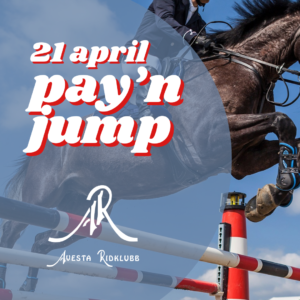pay and jump 21 april på Avesta ridklubb